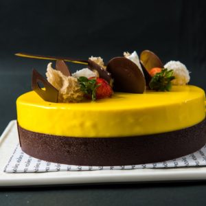 Mango Mousse Cake Sri Lanka