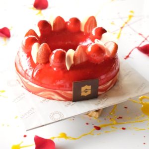 Raspberry White Chocolate Mousse Cake Colombo